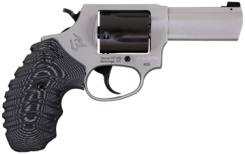 Taurus 260535NSVZ Defender 605  SA/DA 357 Mag/38 Special +P 5rd 3" Matte Stainless Steel Barrel, Matte Black Cylinder, Matte Finish Stainless Steel Frame, Black/Gray VZ Grip, Night Front Sight        