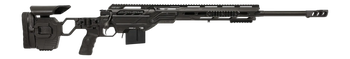 Cadex Inc CDXMCKRKN6524BR20I2B1N CDX-MC Kraken 6.5 Creedmoor 10+1 24" Black DLC Match Grade Threaded Barrel, Black DLC Receiver w/Picatinny Rail, M-LOK Handguard, Black Adjustable Folding Buttstock, B