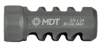 Mdt Sporting Goods Inc 109154RTI Hunt Brake  Black Titanium 5/8"x24 Threads 30Cal                                                                                                                       