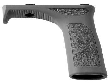 Hogue 13132 Hybrid Forend Grip Gray Overmolded Rubber                                                                                                                                                   