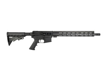 One Horse LLC OH-15 300 Blackout 30+1 16" Black Threaded Barrel, Black Receiver w/Picatinny Rail, M-LOK Handguard, One Horse M4 6 Position Black Polymer Stock, Black A2 Grip, A2 Flash Hider
