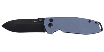 CRKT 2495GC   SQUID XM        2.95 BUTTON LOCK GRY