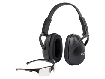 Allen 4158 Blocker Ear & Eye Protection Combo 23 dB Black