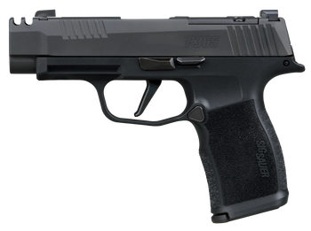 Sig Sauer 365XL380COMPMS P365XL  380 ACP 12+1 3.10" Black Ported Barrel, Black Nitron Stainless Steel Optic Cut/Ported/Serrated Slide, Black Stainless Steel Frame w/Picatinny Rail, Textured Grip, SIG-