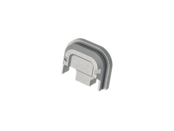 Tyrant CNC TDG14SPGREY Slide Cover Plate Chevron Design Glock Gen1-4 Grey Aluminum