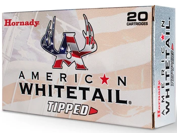 Hornady 81509 American Whitetail 6.5Creedmoor 129gr 20 Per Box/10 Case