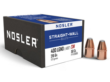 Nosler 38066 Straight Wall 400Legend 215gr Power Point 50CT