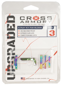 Cross Armory CRGOKRB 3 Piece Upgrade Kit P80 Gen1-3 Rainbow                                                                                                                                             