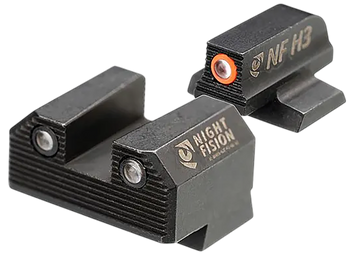 Night Fision CNK029187250OGZG Mete SF Stealth Orange Tritium Rear Black Frame Fits Canik                                                                                                                