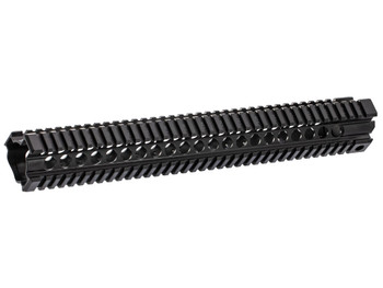 MIDWEST INDUSTRIES INC MICRT15 T-Series AR-15 6061 Aluminum Black Hard Coat Anodized 15