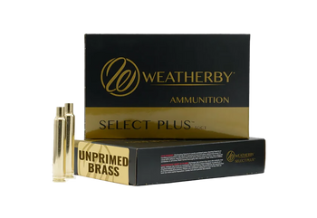 Weatherby BRASS303CT50 Select Plus Unprimed Cases 30-378 Wthby Mag Rifle Brass 50/Box                                                                                                                   