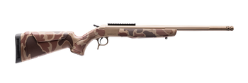 CVA CR4442DC Cascade Takedown 45-70 Gov 1rd 20" Flat Dark Earth Cerakote Stainless Steel Threaded Barrel & Receiver w/Picatinny Rail, Duck Camo Synthetic Stock                                         
