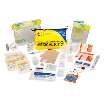 Adventure Medical Kits 1250390 Ultralight/Watertight Medical Kit .9 First Aid Waterproof                                                                                                                