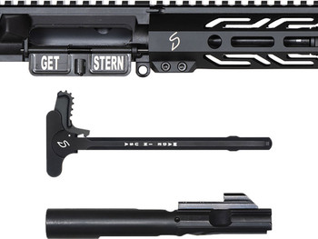 Stern Defense 015SD8INCHMOD5MLOK6INC 45ACP 6" Black Melonite Barrel Aluminum Anodized Receiver