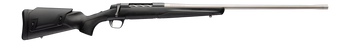 Browning 036118224 X-Bolt 2 Western Hunter Special Full Size 270 Win 4+1 22" Matte Stainless Threaded Barrel, Matte Stainless Steel Drilled & Tapped Receiver, Black Adj Comb Synthetic, Stock Right Han