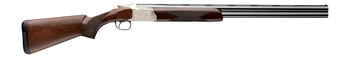 Browning 0183583004 Citori 825 Feather 12 Gauge Break Open 3" 2rd 28" Gloss Blued Over/Under Vent Rib Barrel, Engraved Silver Nitride Aluminum Alloy Receiver, Fixed Gloss Black Walnut Stock, Right Han
