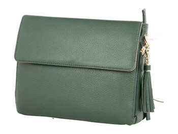GTM GTM-22/PB FOREST CLUTCH PURSE CROSSBODY-COW