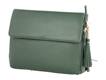 GTM GTM-22/PB FOREST CLUTCH PURSE CROSSBODY-COW