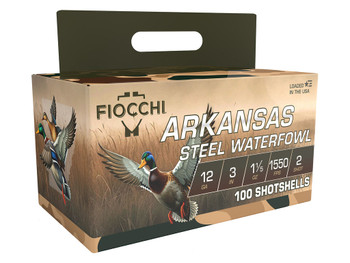 Fiocchi 123ADS2 12Gauge 3" 1 1/5oz 2Shot 100 Per Box/2 Case