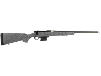 Howa HHSCF6ARCGRYBLK M1500 Mini Action Full Size 6 ARC 5+1 20" Black Threaded Barrel, Matte Blue Steel Receiver Drilled & Tapped, HS Precision Gray Synthetic Stock