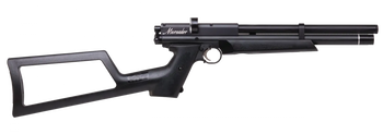 Benjamin BP2220 Marauder Pistol Kit PCP 22 Pellet 8rd Black Shrouded Barrel, Black Synthetic Stock                                                                                                      