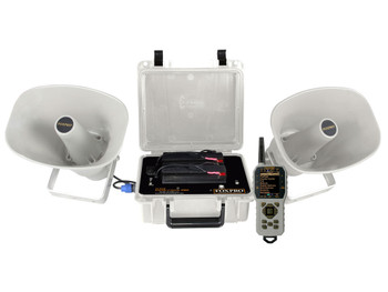 Foxpro SSCPW Super Snow-Crow Pro Attracts Crow/Predator/Snow Goose Features TX1000 Transmitter White ABS Polymer