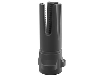 Breek Arms BRK4316 Scorch 3-Prong Flash Hider Black Nitride Steel 5/8"x24 Threads 30 Cal Compatible w/ Breek-LOK 3QD