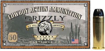 Grizzly Ammo GC44M2   44RemMag 200gr Round Nose Flat Point 50 Per Box/10 Case                                                                                                                           