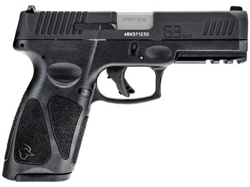 Taurus 1G3B941 G3 Full Size Frame 9mm Luger 15+1/17+1 4" Matte Stainless Steel Barrel, Matte Black Tenifer Serrated Steel Slide, Black Polymer Frame w/Picatinny Rail, Black Polymer Grip, Right Hand