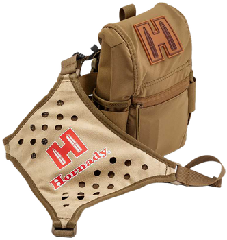Hornady 99163 Bino Case  Tan Harness Magnetic Closure                                                                                                                                                   