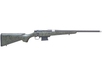 Howa HCE6ARCGRN 1500 Carbon Elevate 6mm ARC 20" Carbon Fiber Wrapped Threaded Barrel, Black Drilled & Tapped Steel Receiver, Fixed Stocky's OD Green w/Black Webbing Synthetic Stock, Right Hand