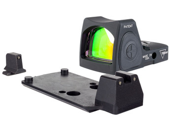 Trijicon 700818 undefined undefined Matte Black 1x 3.25 MOA Red Dot Reticle