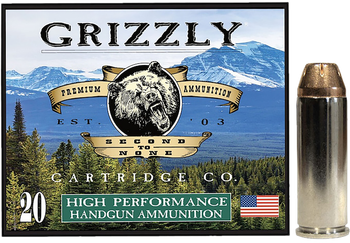 Grizzly Ammo GC45C+P3   45Colt+P 225gr Jacketed Hollow Point 20 Per Box/10 Case                                                                                                                         