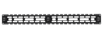 Leapers TLUMA04 ARCA Rail 9 Slot M-LOK  Matte Black Anodized Aluminum 14.20" Long M-LOK Mount                                                                                                           