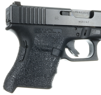 Talon Grips 107R Adhesive Grip  Compatible w/ Glock 29SF/30SF/30S/36 Gen3, Black Textured Rubber                                                                                                        