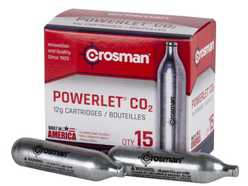 Crosman C2315 Powerlet CO2 12 Grams 15 Pack