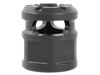 Armaspec ARM4511-BLK Micro Compensator ROOK Black QPQ Nitride Stainless Steel 1/2"x28 Threads Multi Caliber