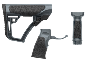 Daniel Defense 2810206145012 OEM  Collapsible Daniel Defense Tornado Polymer, Front & Pistol Grip, for AR-Platform with Mil-Spec Receiver Extension (Tube Not Included)                                 