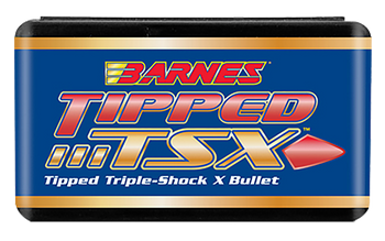 Barnes Bullets 30362 Tipped TSX  30Cal 110gr Flat Base 50/Box                                                                                                                                           