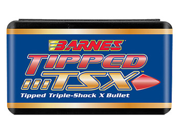 Barnes Bullets 30362 Tipped TSX 30Cal 110gr Flat Base 50/Box