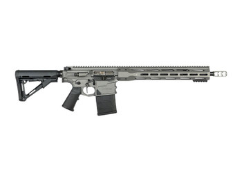 Nemo Arms XO308-16SS XO Steel 308 Win 20+1 16" Black Threaded Barrel, Tungsten Anodized Aluminum Receiver w/Picatinny Rail, M-LOK Handguard, Magpul CTR Black Polymer Stock, Black Magpul MIAD Grip, Amb