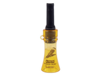 Primos 330 Power Crow Open Call Crow Sounds Attracts Crow/Turkey Black/Yellow Plastic