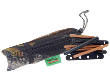 Primos 730 Rattling System Big Buck Bag Attracts Deer Black/Brown Wood