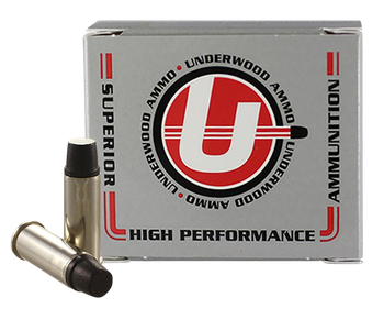 Underwood Ammo 737 Gas Check  44Special 255gr Hard Cast Semi-Wadcutter 20 Per Box/10 Case                                                                                                               