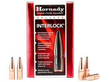 Hornady 3232 InterLock 8mm .323 150 gr Soft Point 100 Per Box/ 15 Case