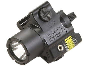 Streamlight 69240 TLR-4 Gun Light Black 170 Lumens White C4 LED/Red Laser
