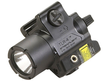 Streamlight 69240 TLR-4 Gun Light Black 170 Lumens White C4 LED/Red Laser