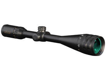 Konus 7274 KonusPro-Plus Long Range Matte Black 6-24x50mm AO 1" Tube Dual Illuminated (Blue/Red) Engraved Crosshair w/Dot Reticle