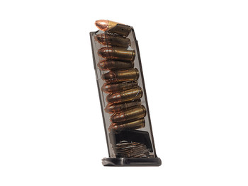 ETS Group SMKGLK43X 10rd 9mm Fits Glock 43X Smoke Polymer