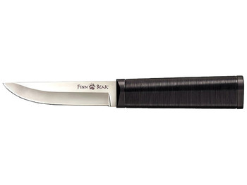 Cold Steel 20PC Finn Bear 4" Fixed Plain 4116 Stainless Steel Blade/Black Polypropylene Handle